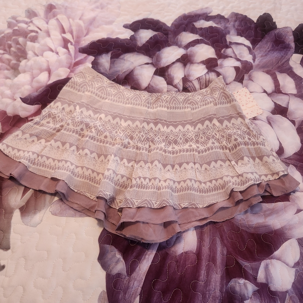 Nwt Free People Lost Temple Skort size 4